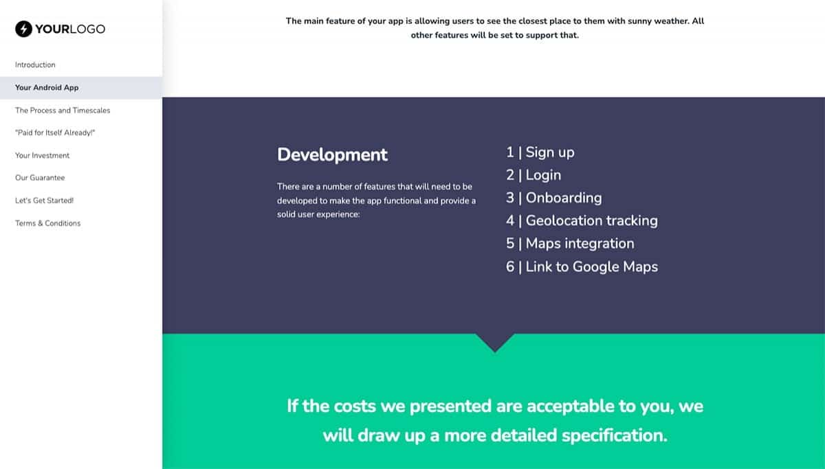best app development quotes