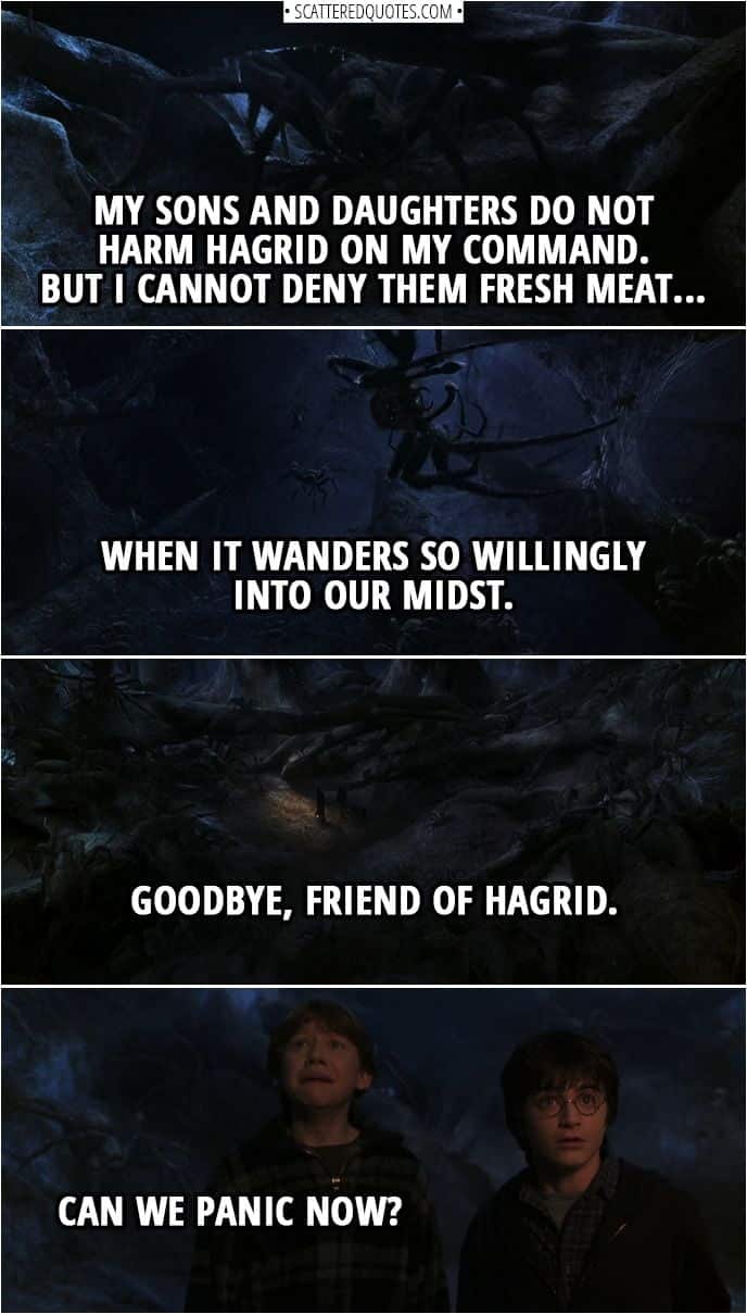 best aragog quotes