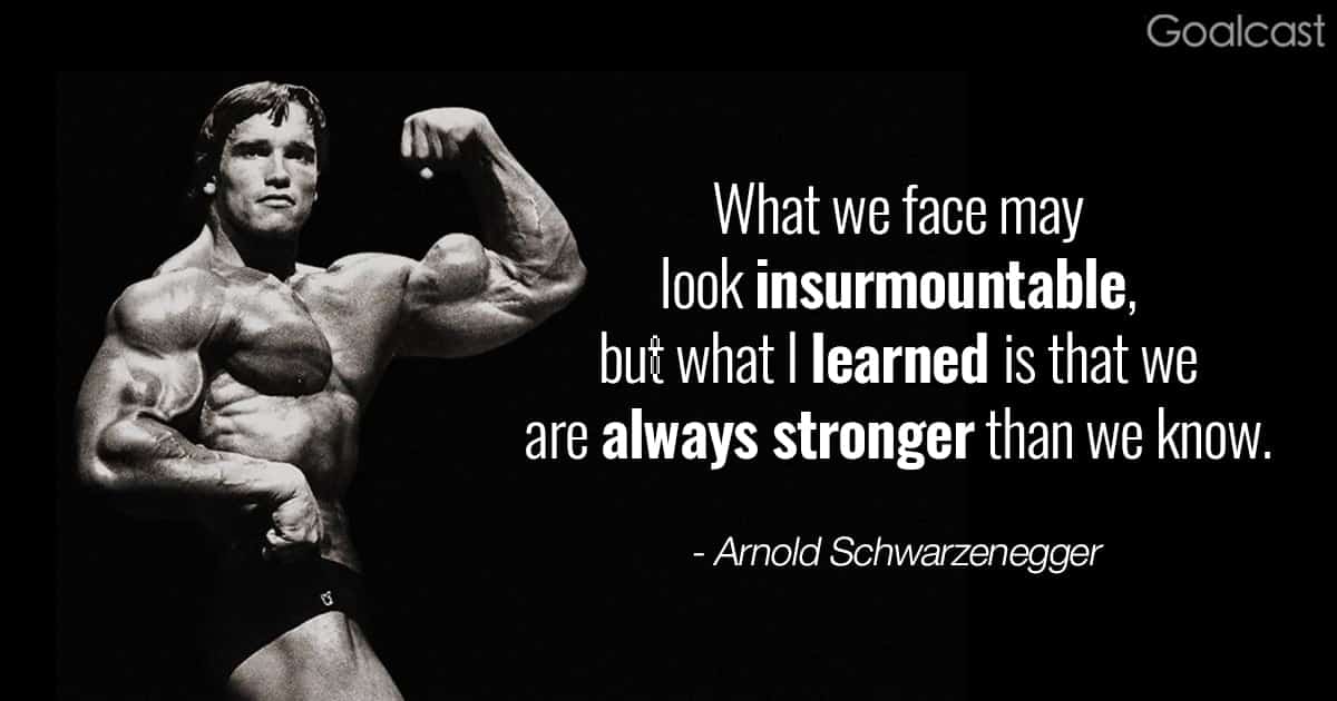 best arnold quotes