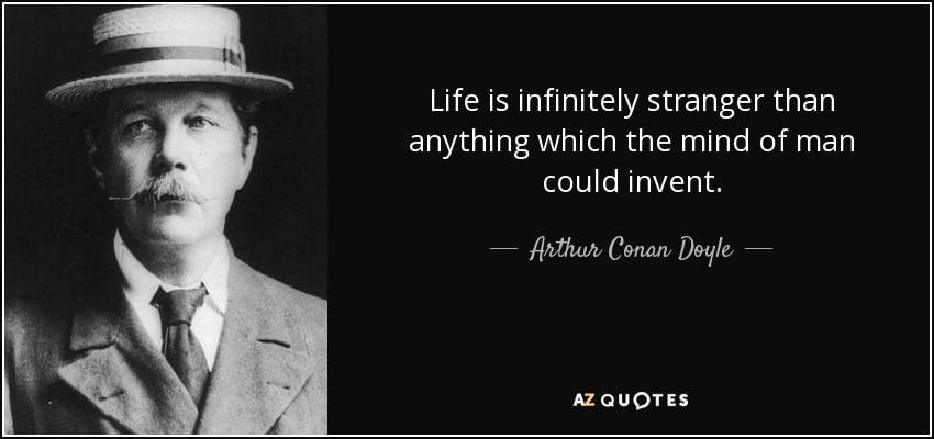 best arthur conan doyle quotes