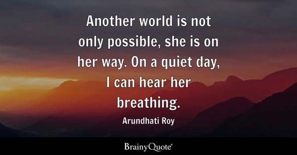 best arundhati roy quotes
