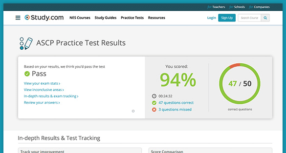 best ascp exam practice questions