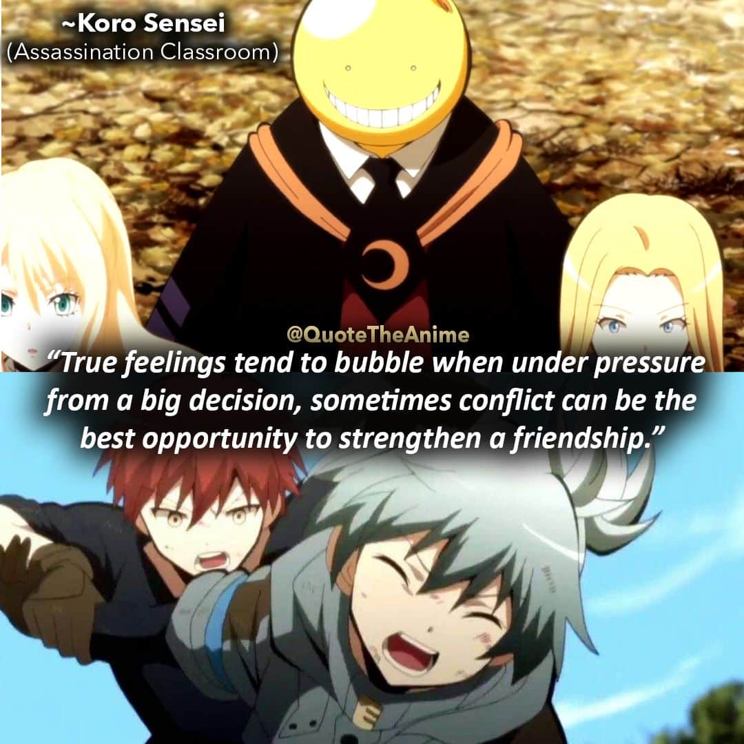 best assassination classroom quotes