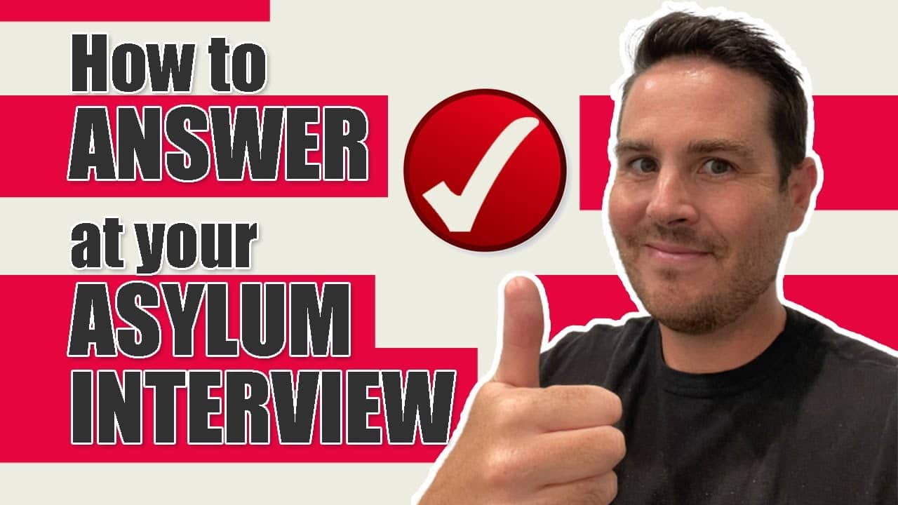 best asylum interview questions