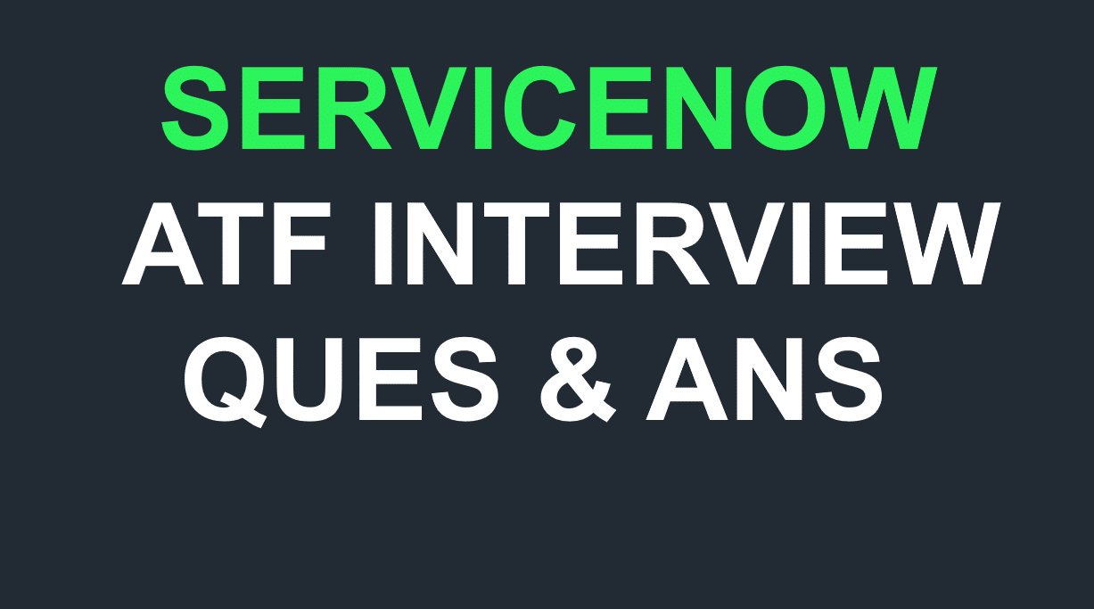 best atf interview questions