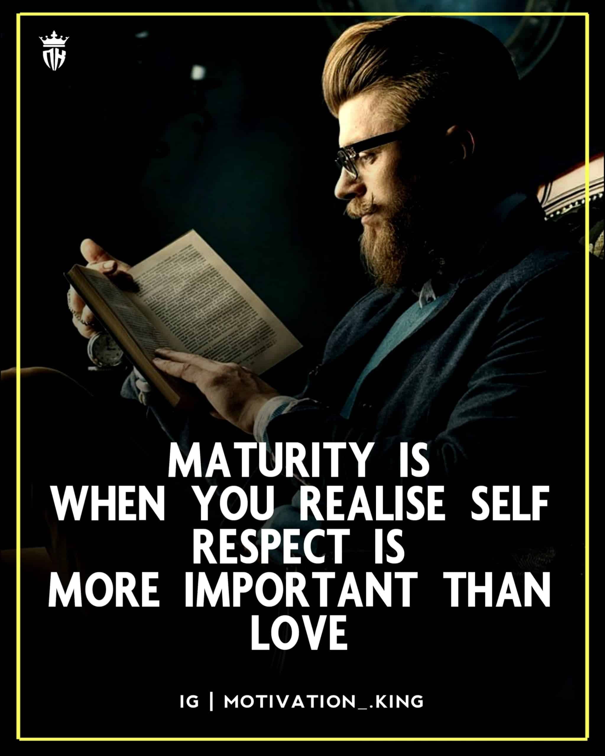 best attitude maturity quotes scaled