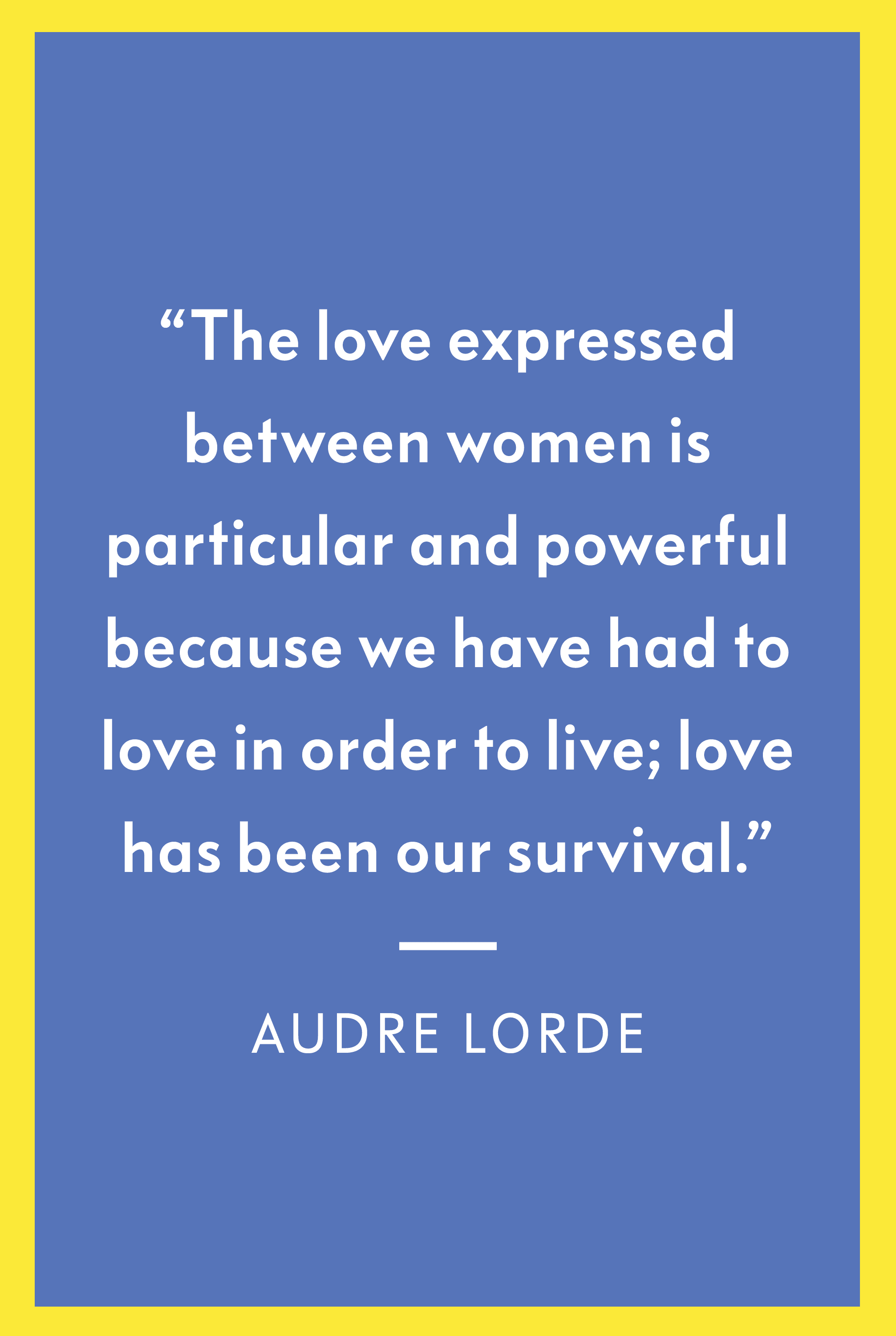 best audre lorde quotes on love