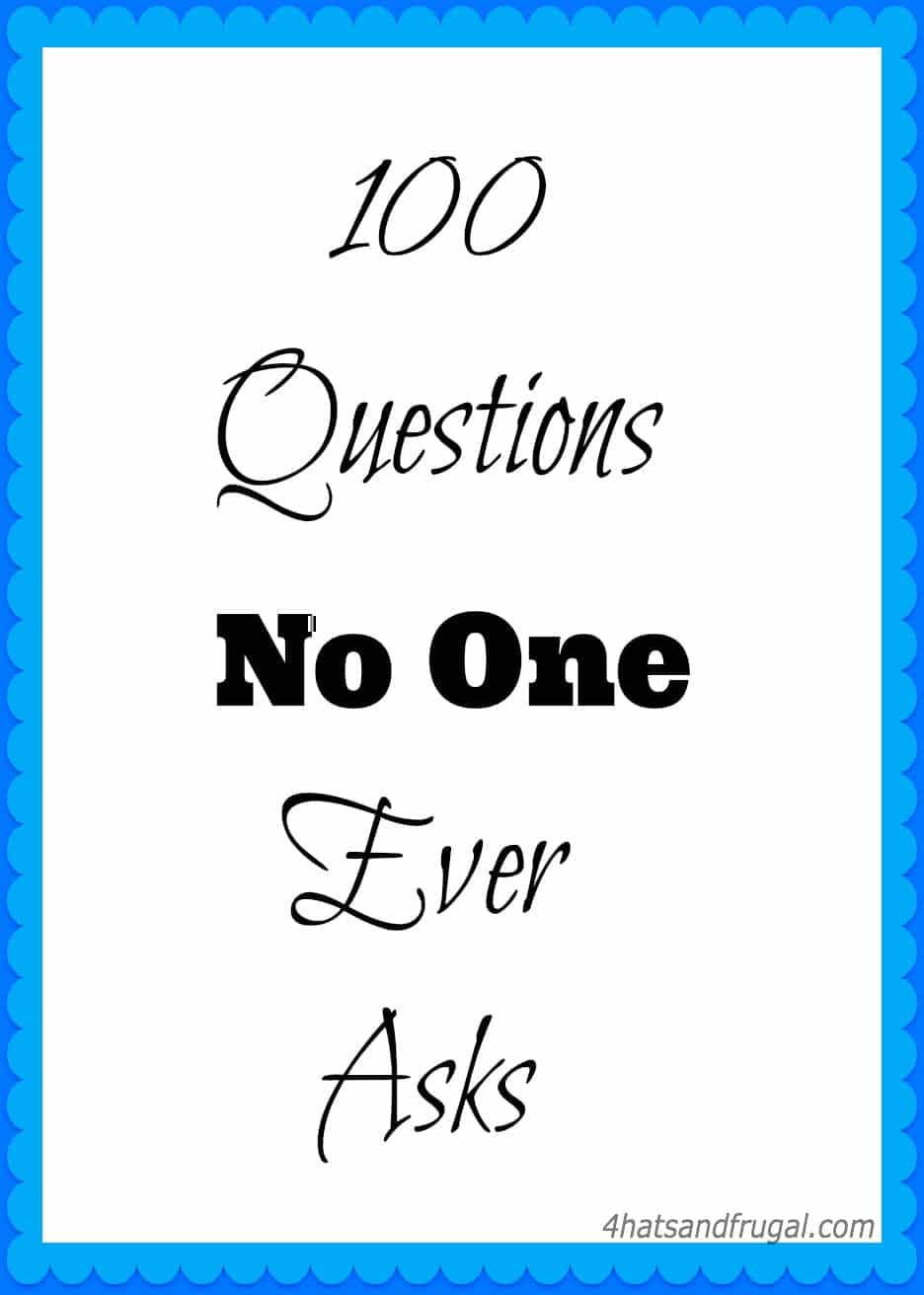best awkward questions no one wants to answer