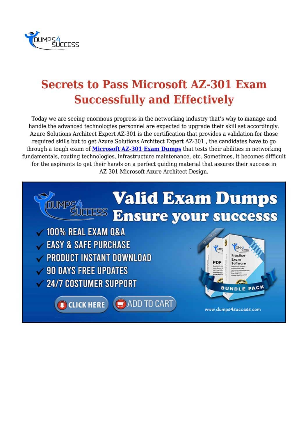 best az 301 dumps questions