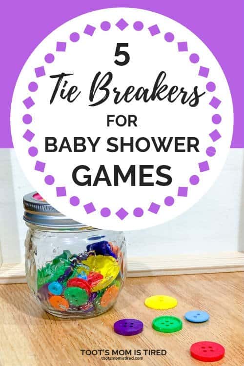 best baby shower tie breaker questions