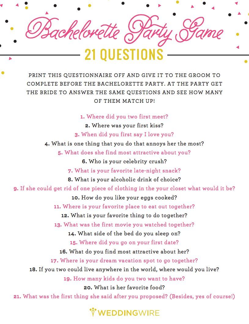 best bachelorette questions