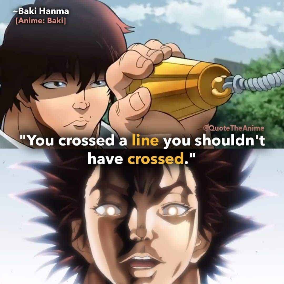 best baki hanma quotes