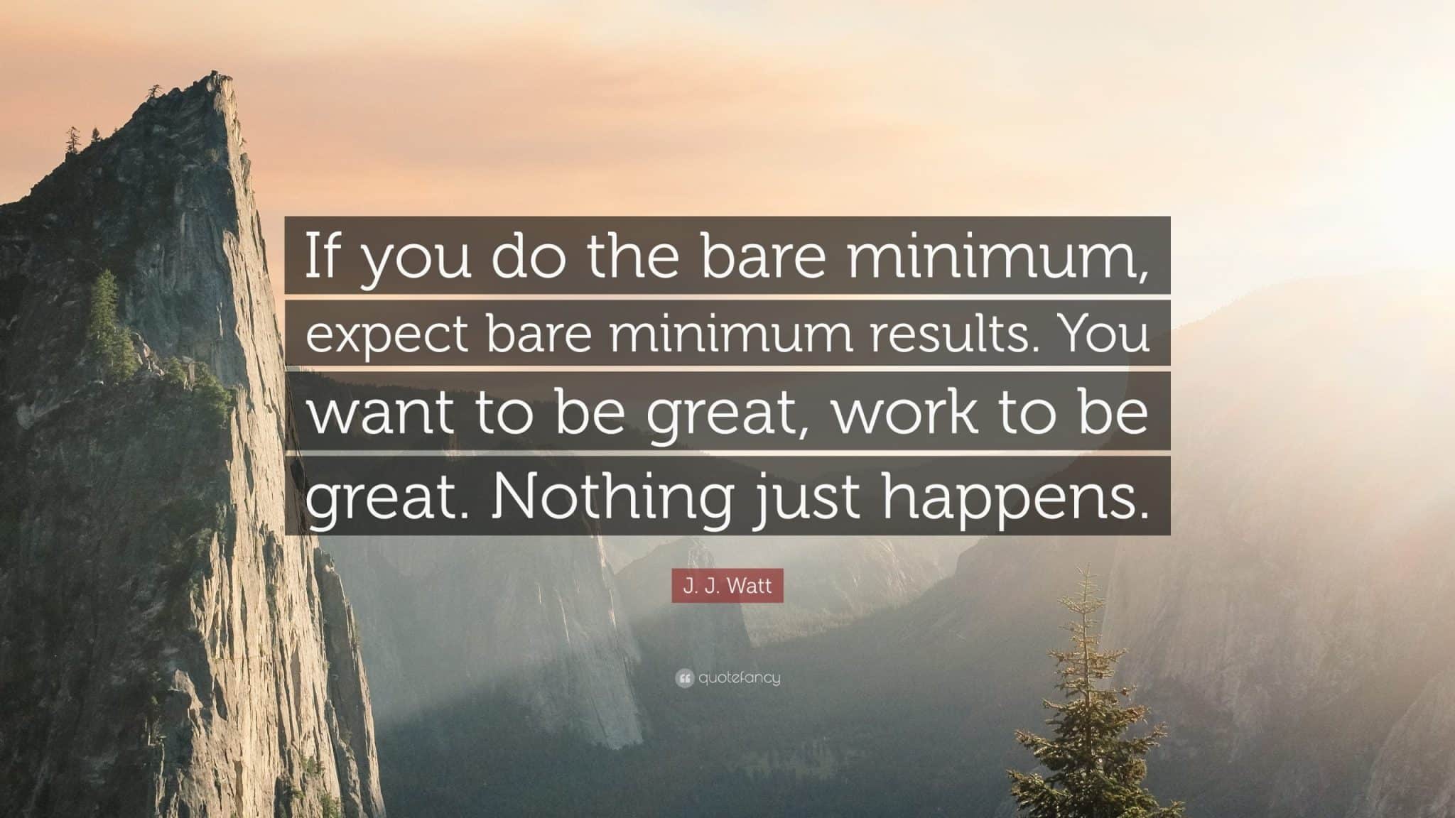 best bare minimum quotes scaled