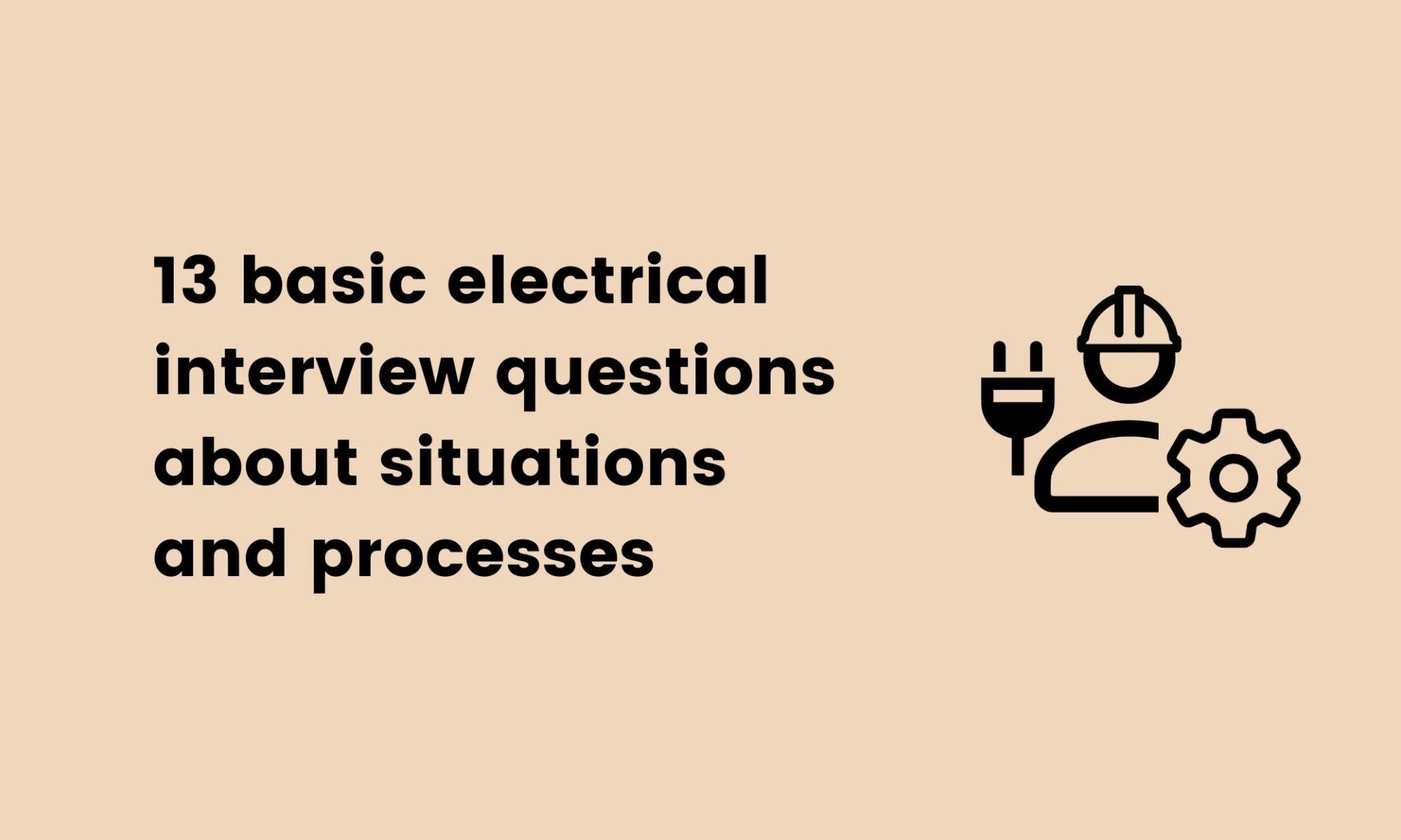 best basic electrical interview questions