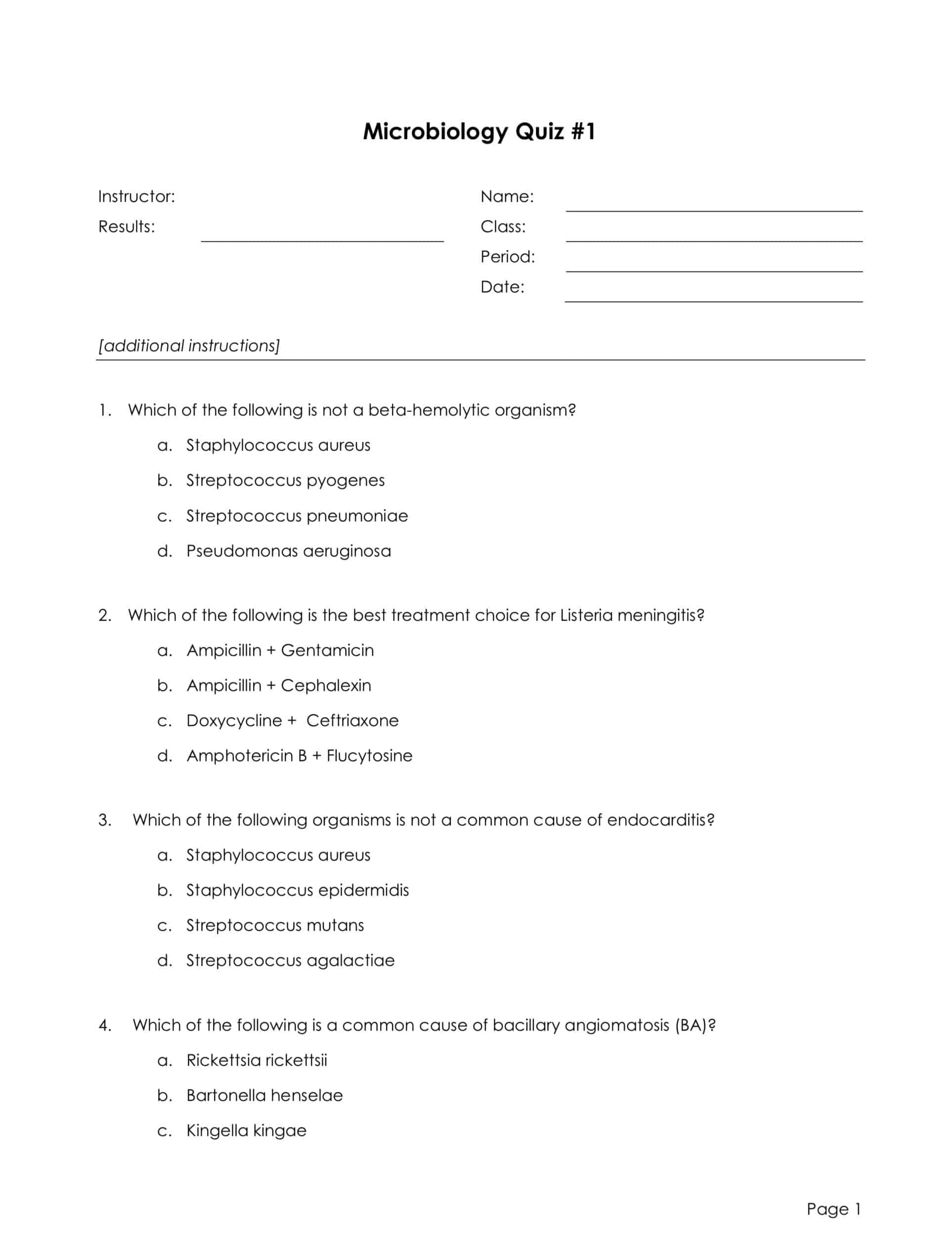 best basic med test questions
