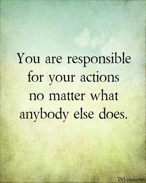 best be accountable for your actions quotes