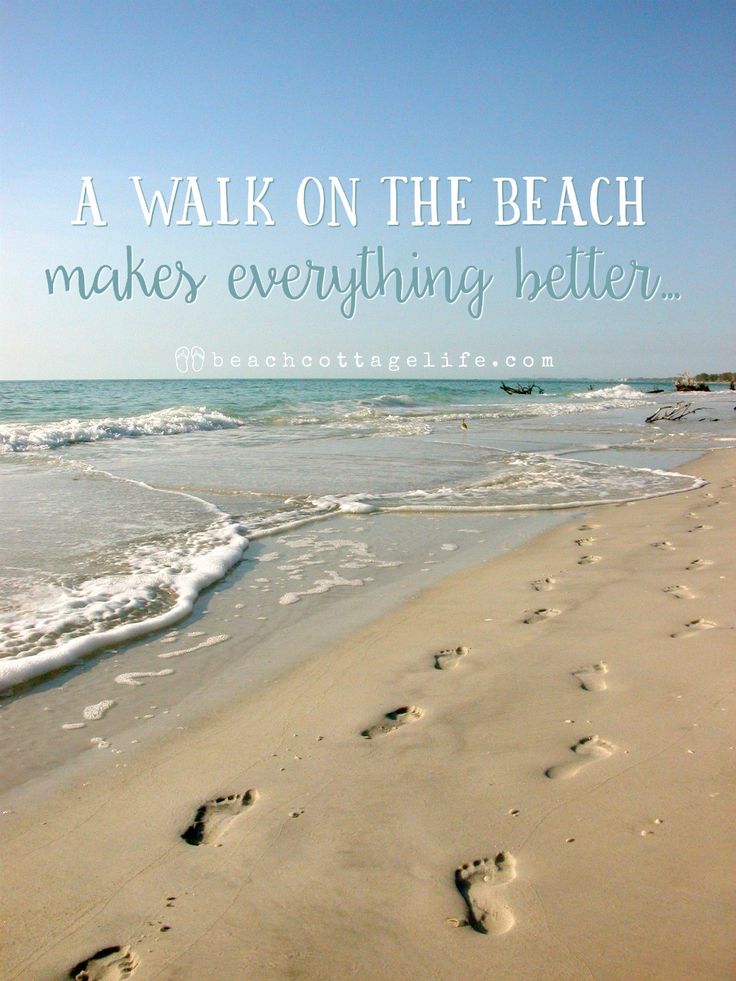 best beach walk quotes
