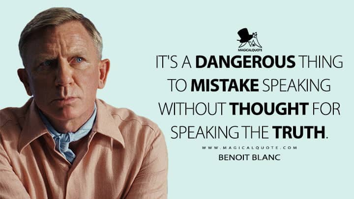 best benoit blanc quotes