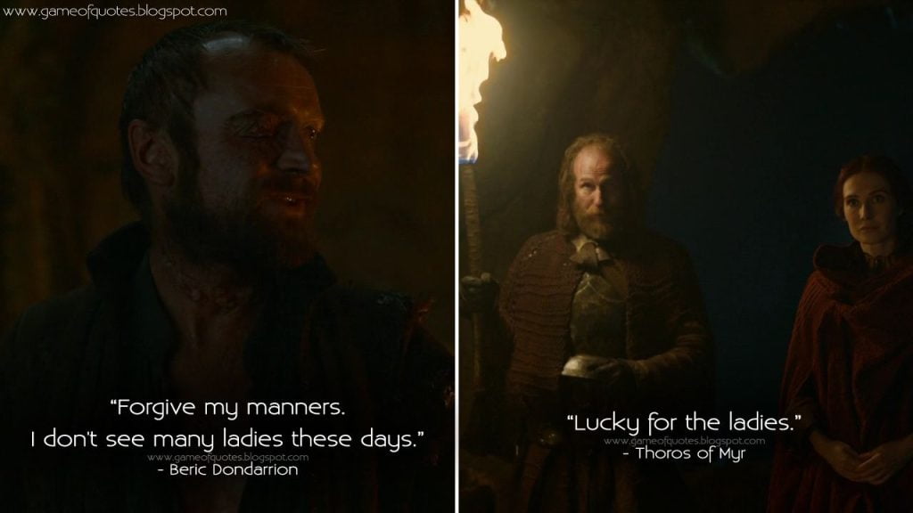 best beric dondarrion quotes