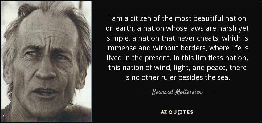 best bernard moitessier quotes