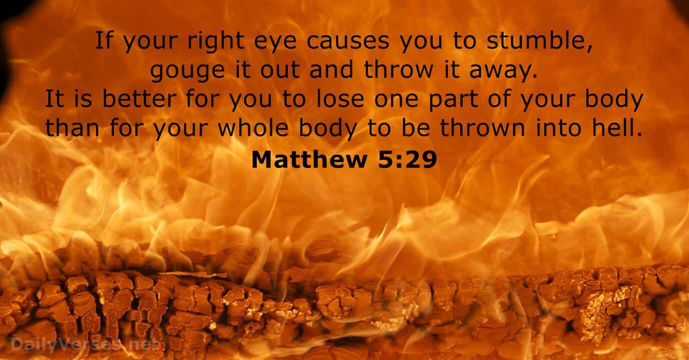 best bible quotes about hell