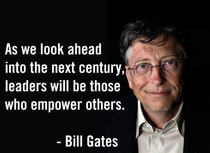 best bill gates leadership quotes