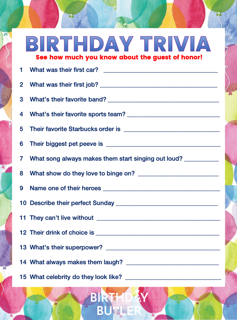 best birthday quiz questions