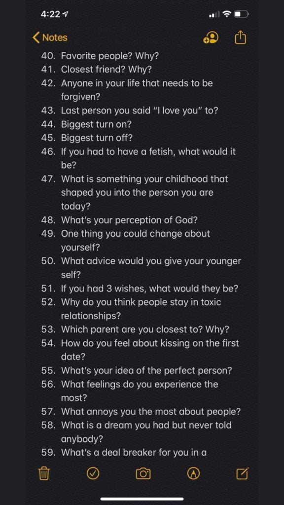 best bold questions