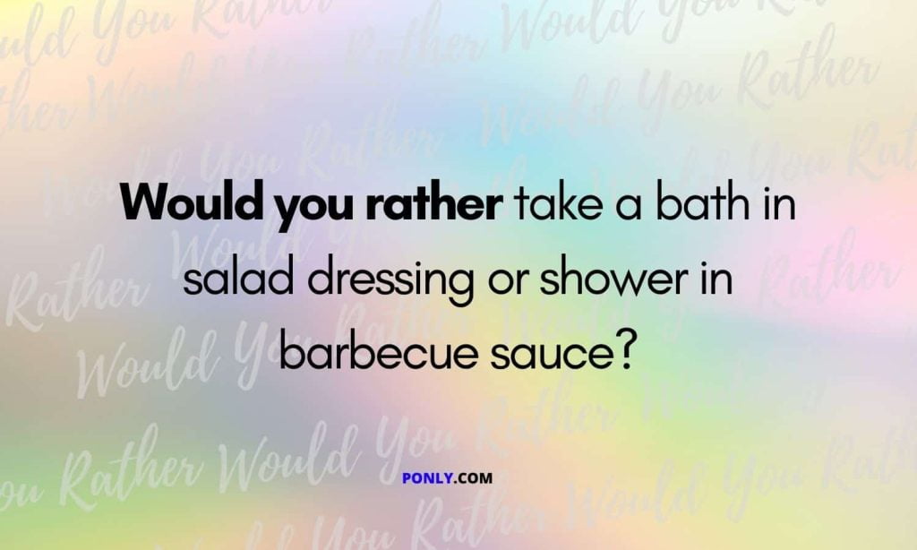 best bold would you rather questions