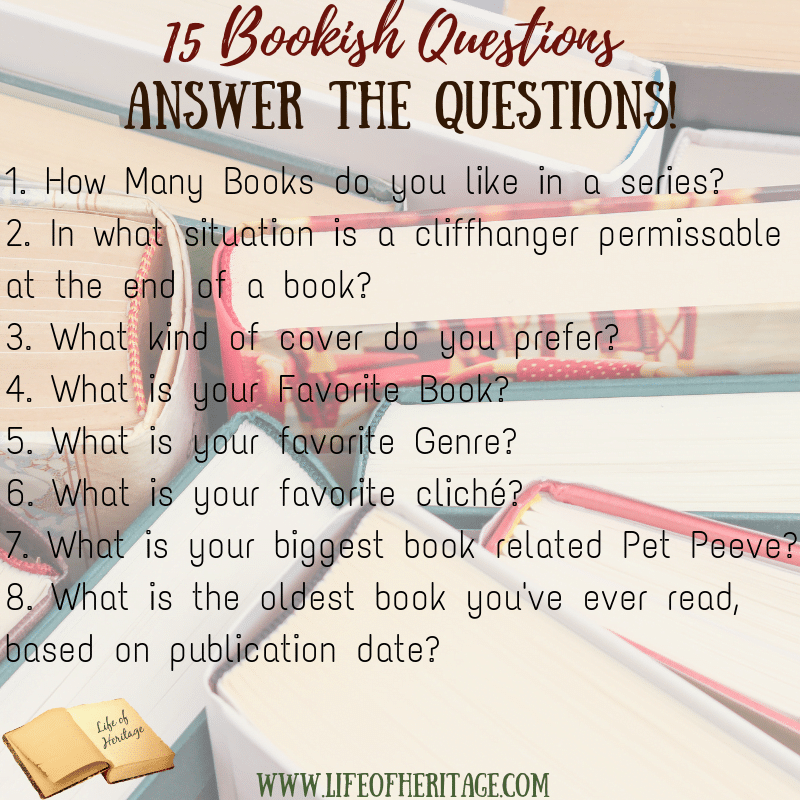 best bookish questions