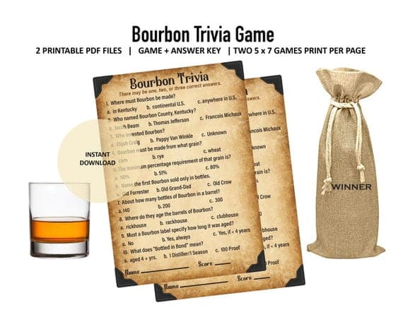 best bourbon trivia questions