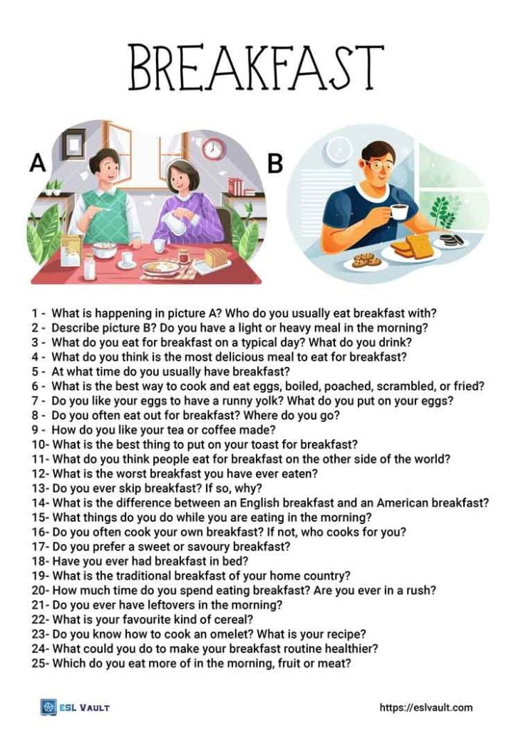 best breakfast questions