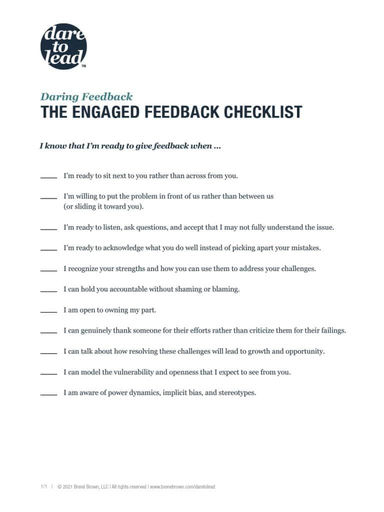 best brene brown questions