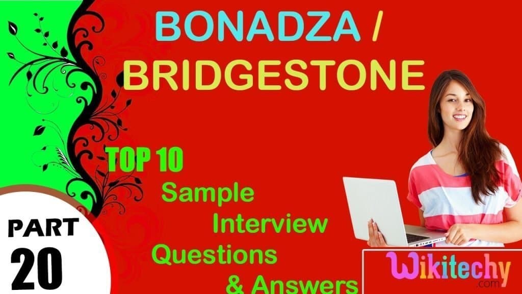 best bridgestone interview questions