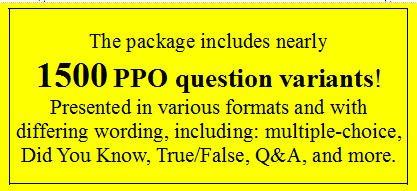 best bsis ppo exam questions