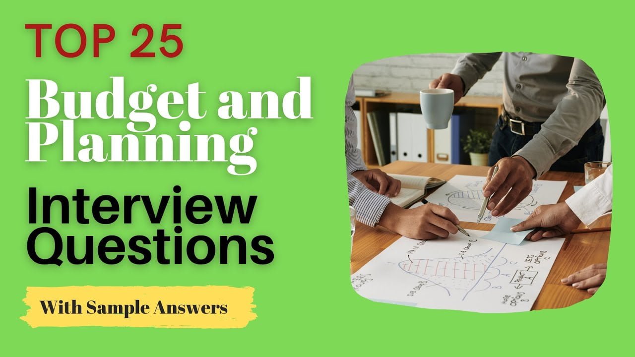 best budget interview questions