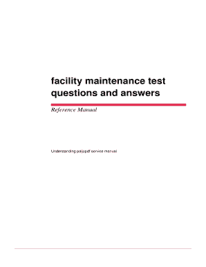 best building maintenance test questions and answers