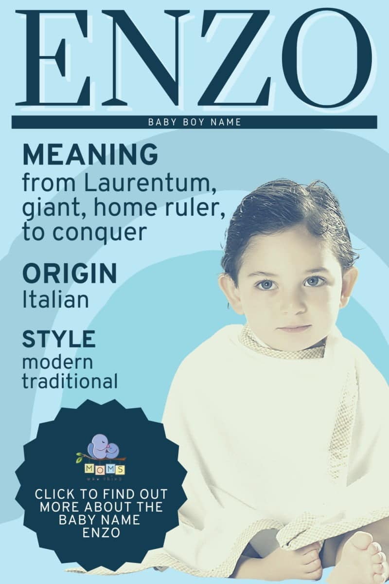 best middle name for enzo