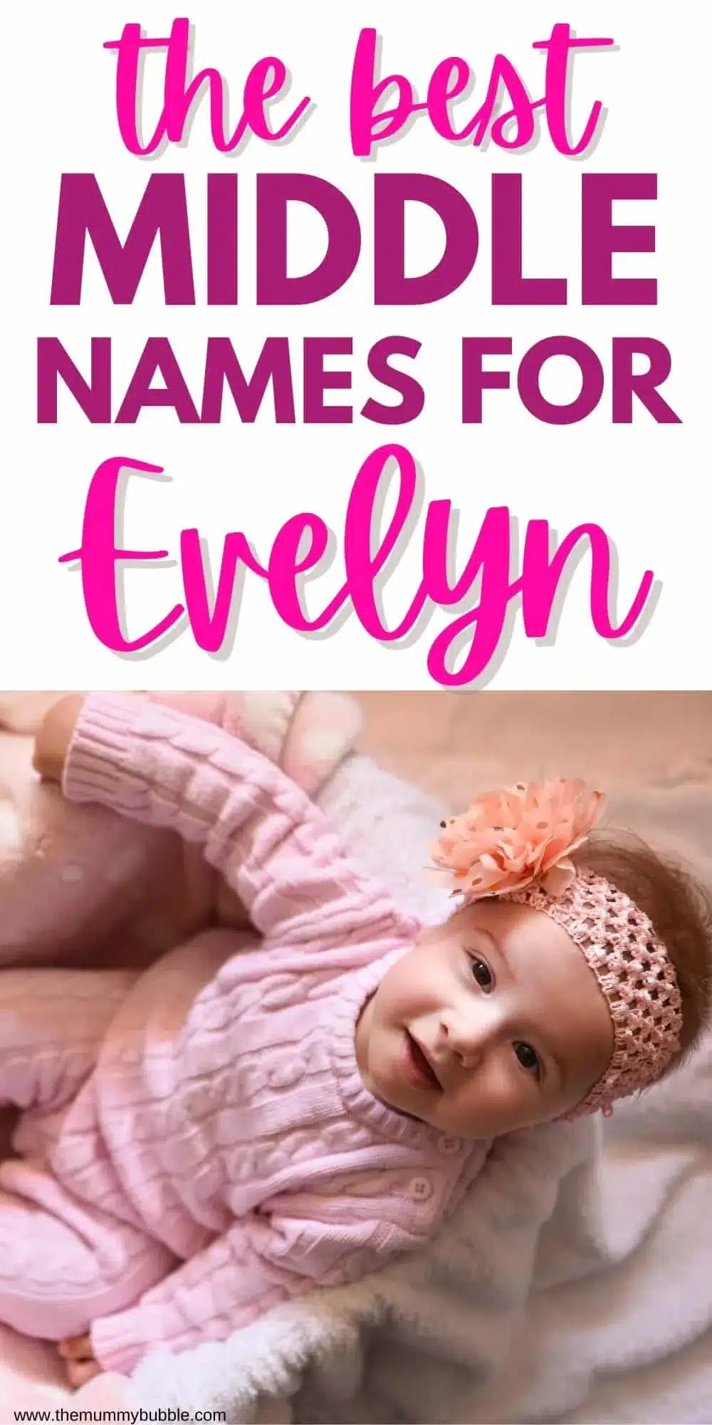 best middle name for evelyn