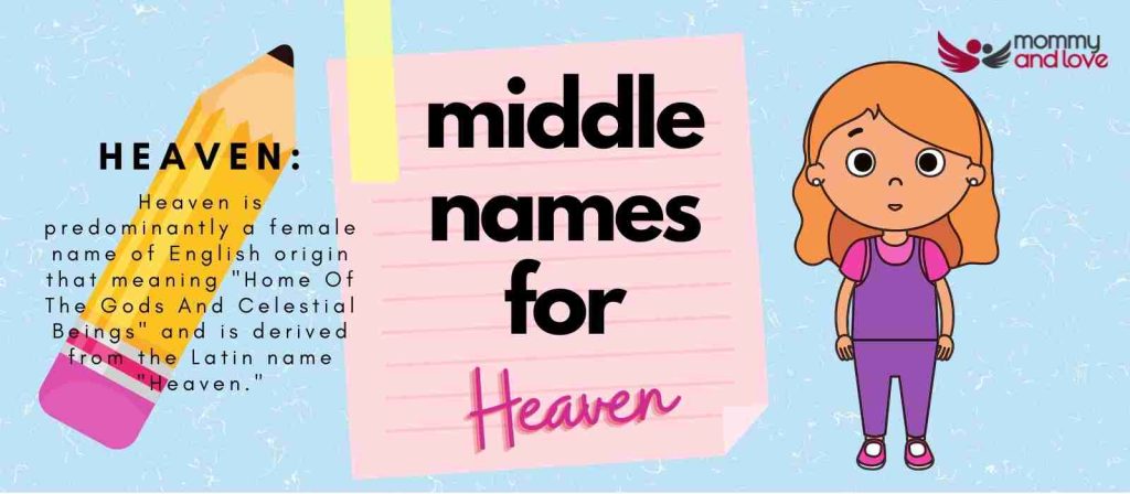best middle name for heaven