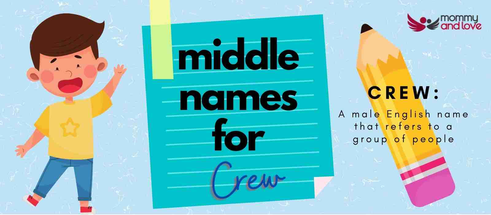 best middle name for krew