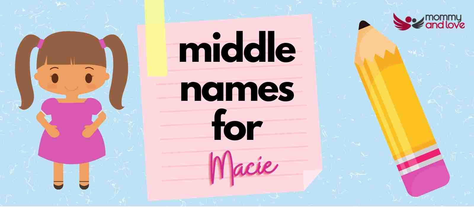 best middle name for macie 1
