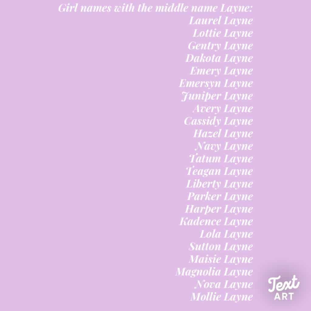 best middle name for navy girl