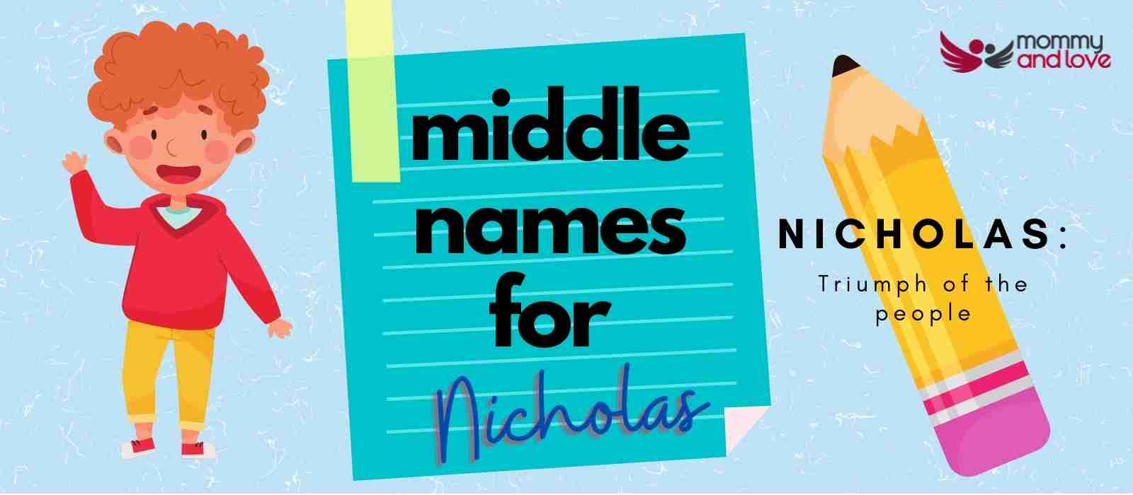 best middle name for nicholas