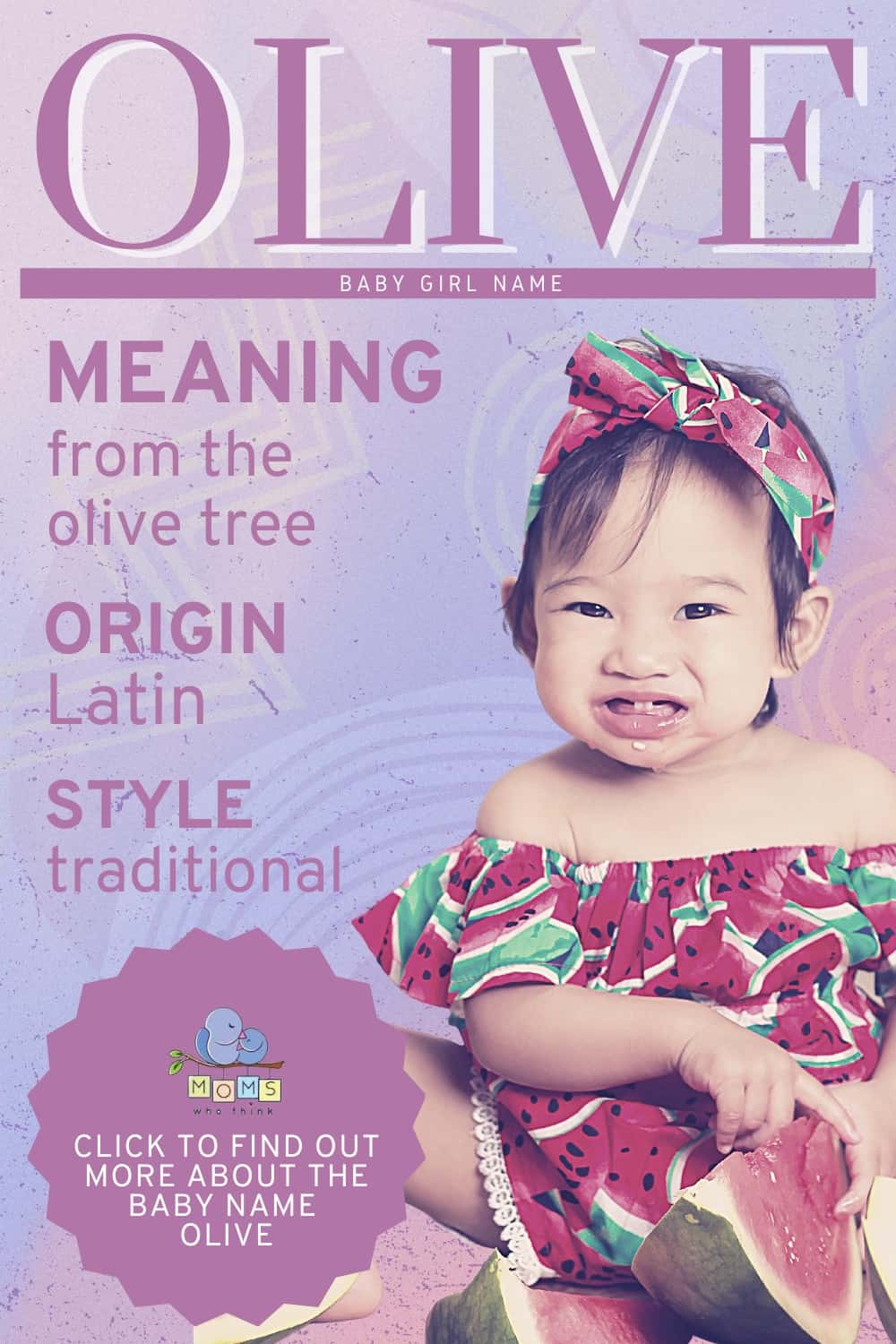 best middle name for olive