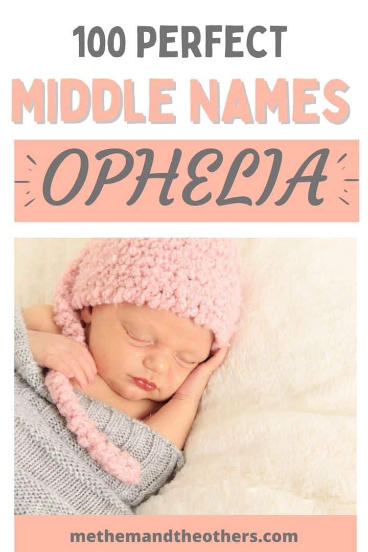 best middle name for ophelia