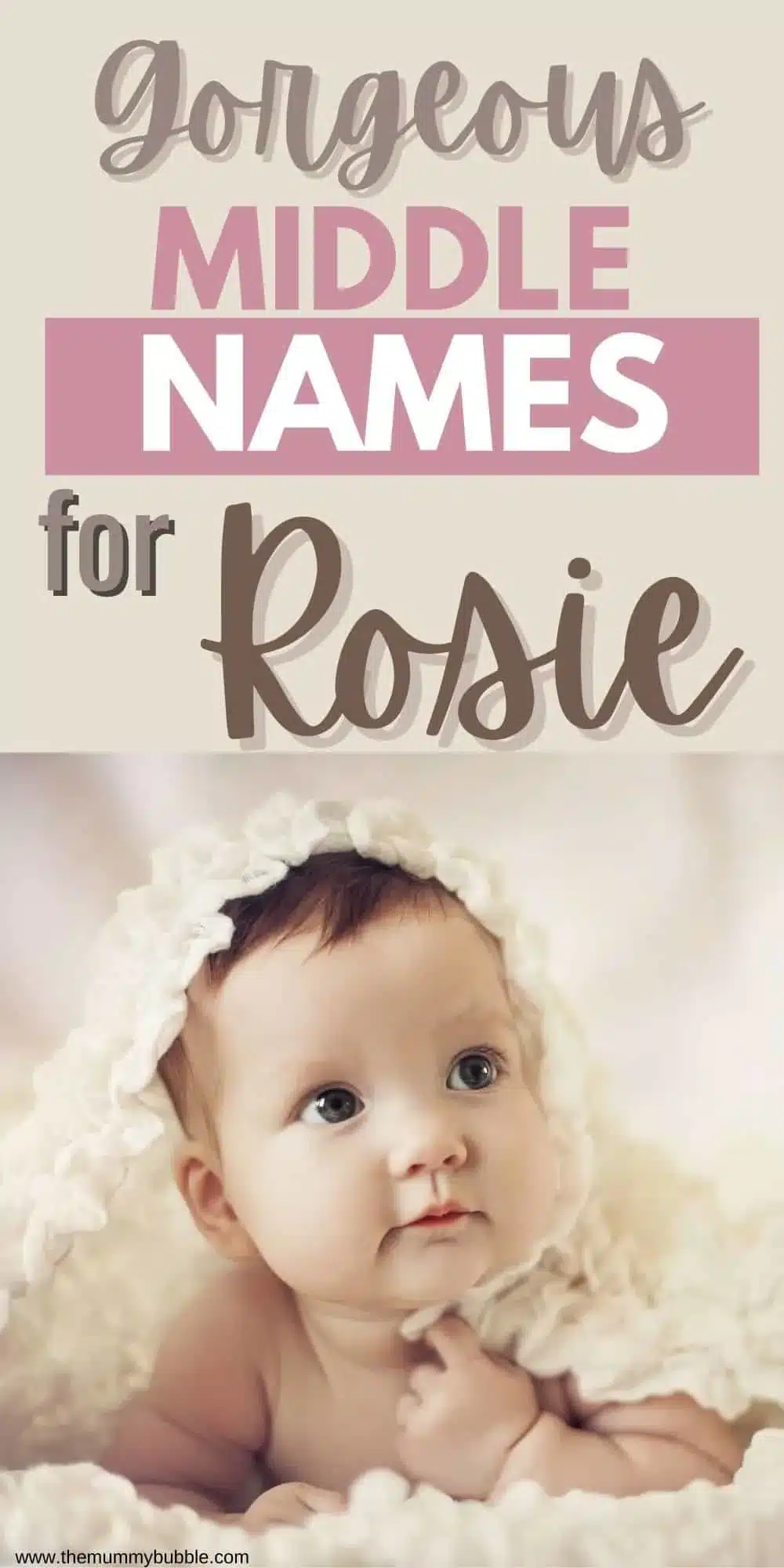 best middle name for rosie