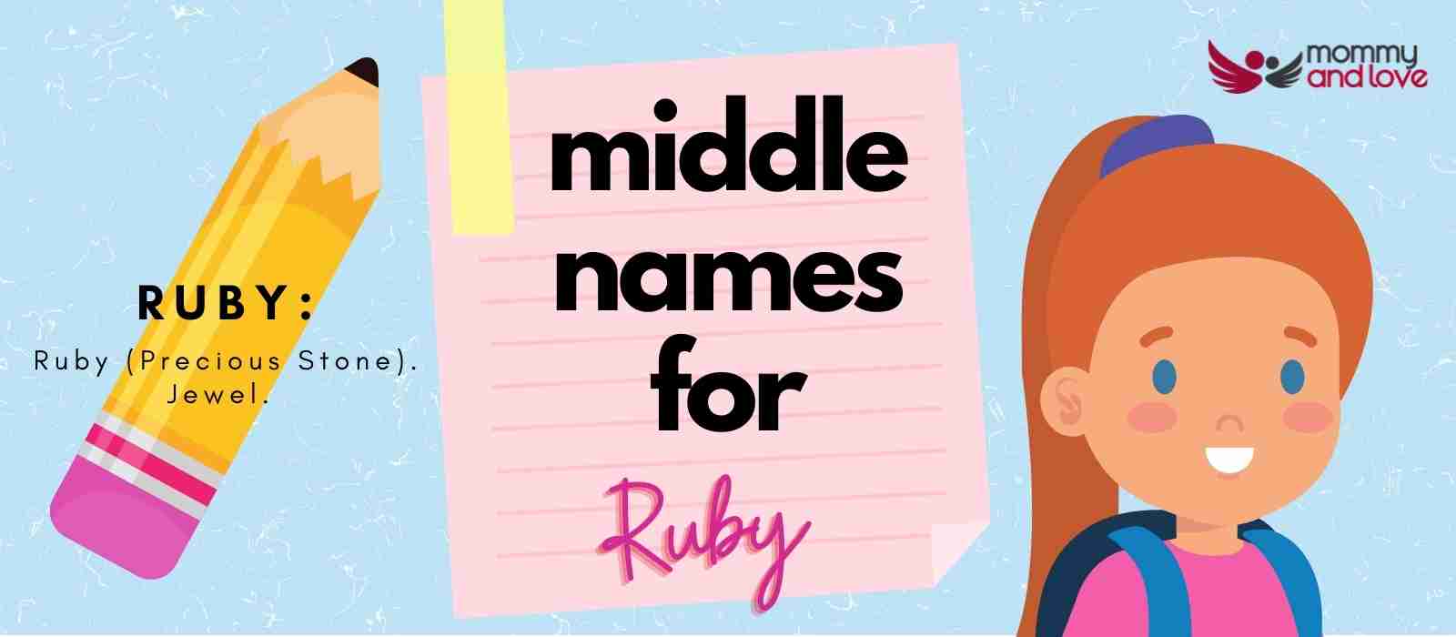 best middle name for ruby
