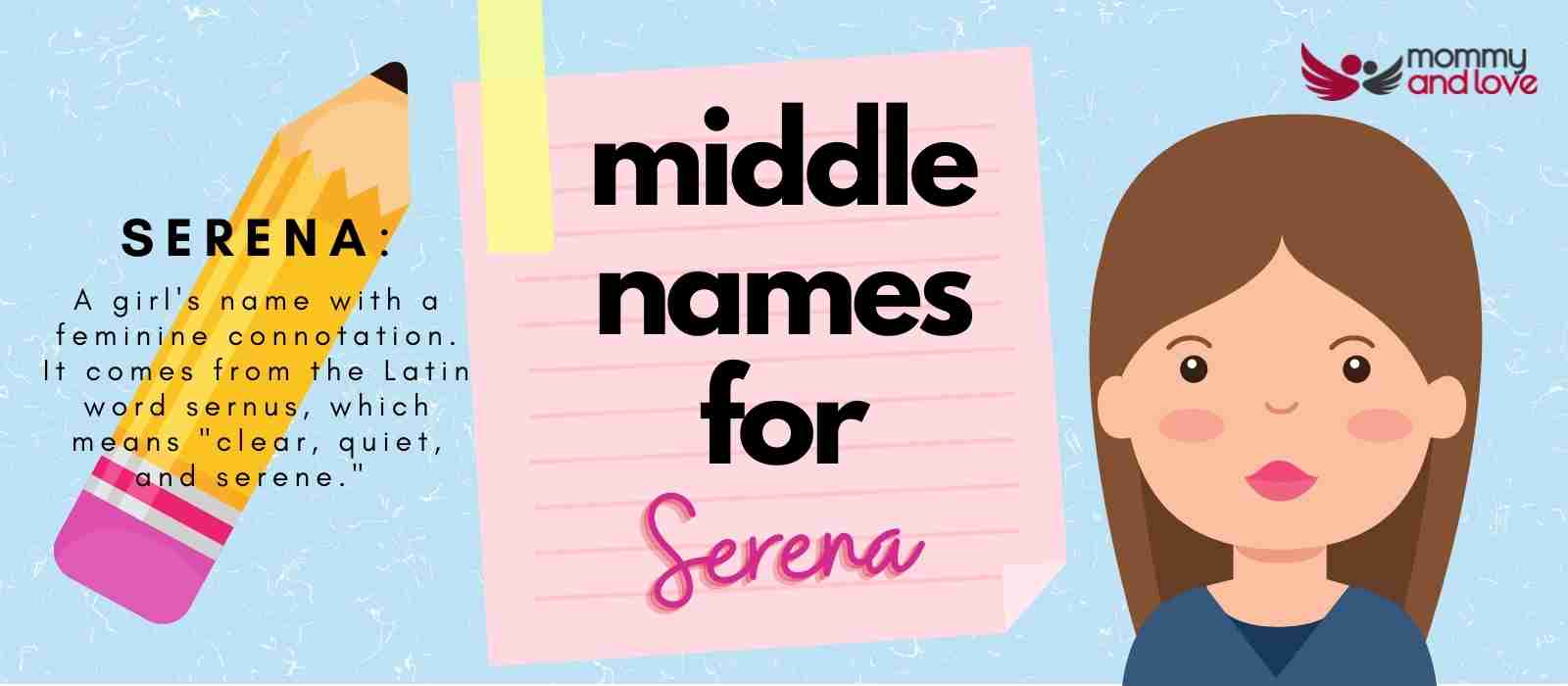 best middle name for serena