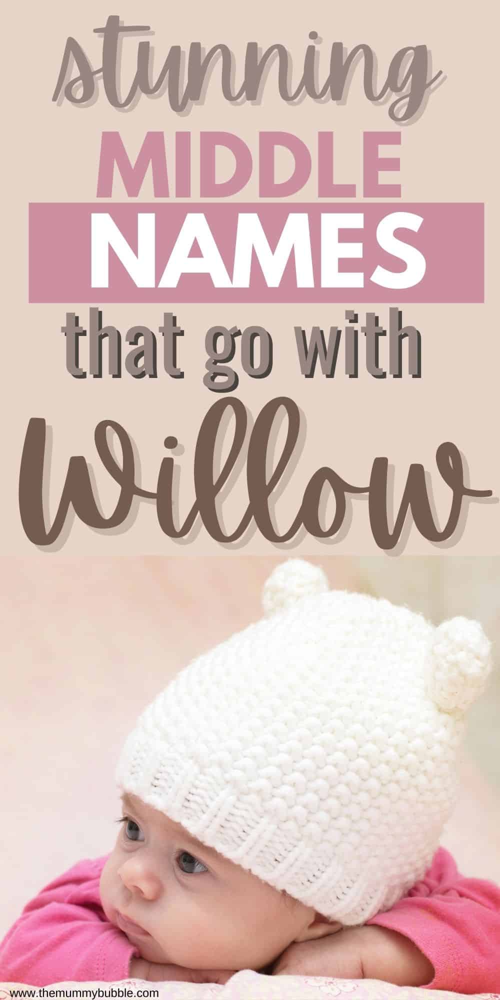 best middle name for willow